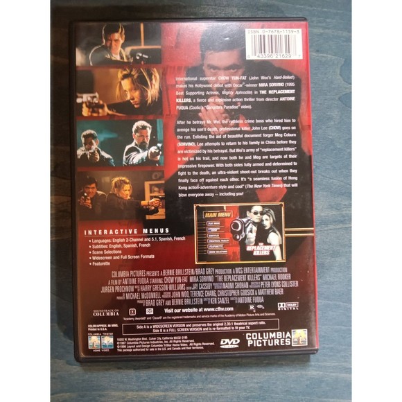 The Replacement Killers DVD - Picture 2 of 3